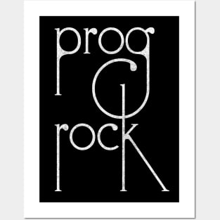 Prog Rock • Retro Styled Design Posters and Art